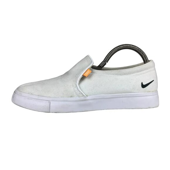 Nike BQ9138-100‎ Womens Court Royale AC SLP White Low Top Canvas Shoe Size 8.5 - Picture 2 of 10